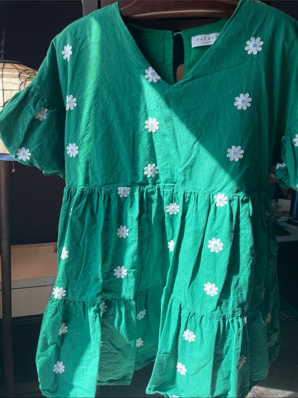 HAYDEN LA EMBROIDERED DRESS